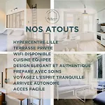 Le Refuge - Maisonnette Atypique, Vieux-lille Apartman Lille