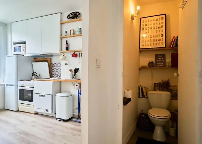 Le Refuge - Maisonnette Atypique, Vieux-lille Lägenhet