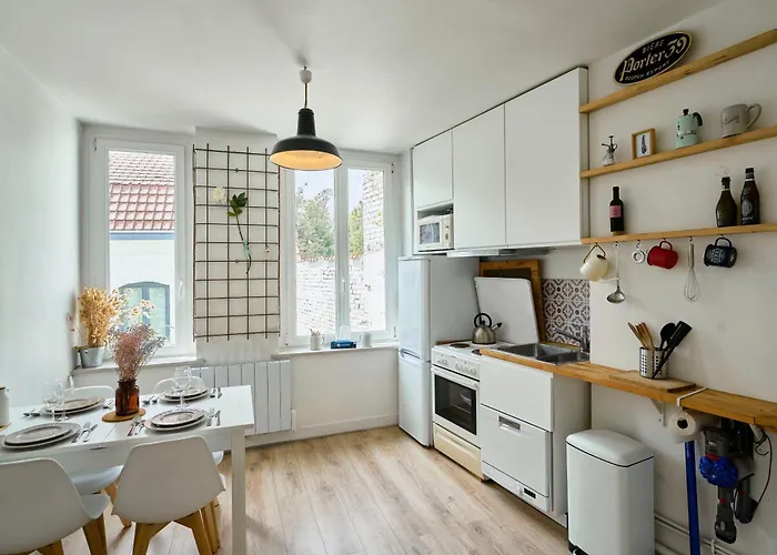 Lägenhet Le Refuge - Maisonnette Atypique, Vieux-lille *